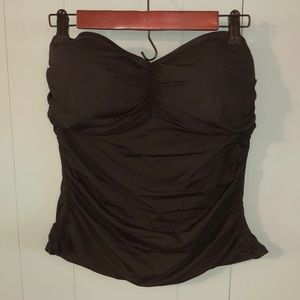 2Bamboo || Black Convertible Bathing Suit Top